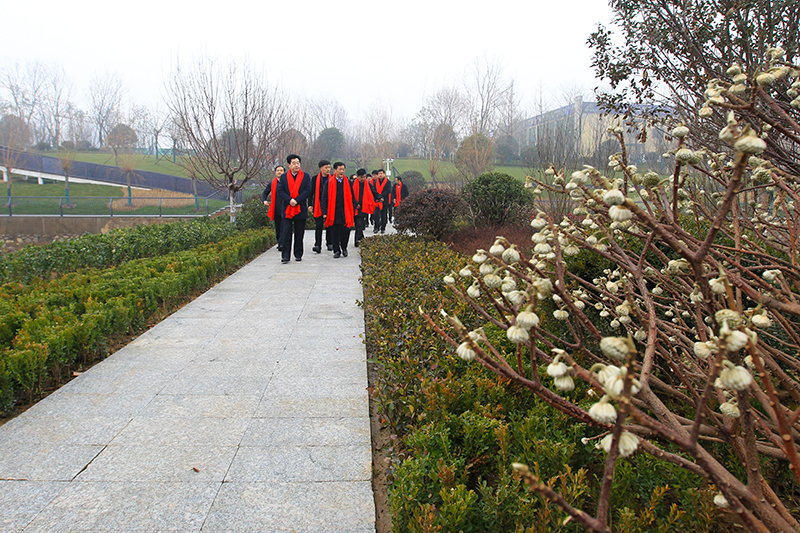 潢川县举行红玺公园开园仪式