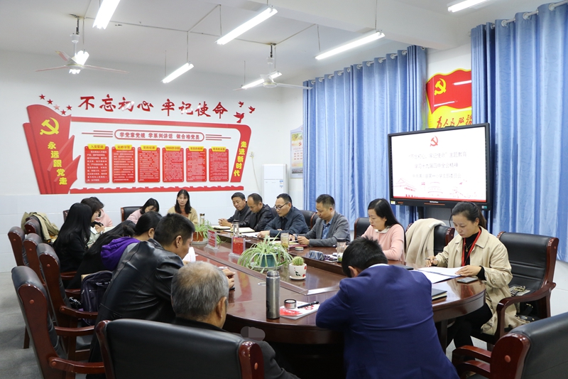 潢川一小组织学习党的十九届四中全会精神3.jpg