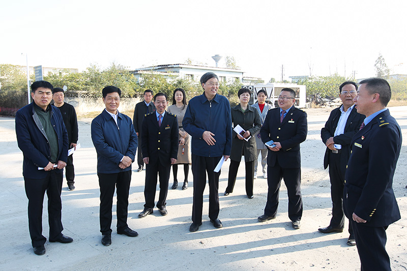 商丘市政协来潢川考察