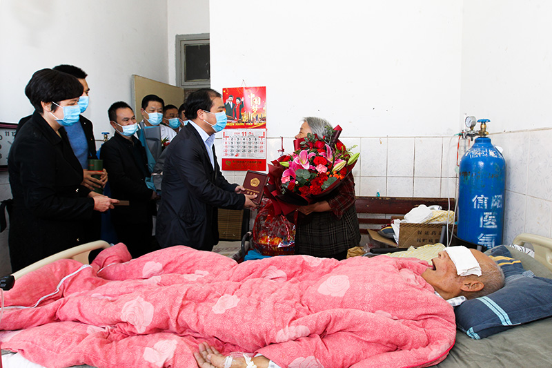 潢川县开展走访慰问抗美援朝老战士老同志活动 潢川县开展走访慰问抗美援朝老战士老同志活动