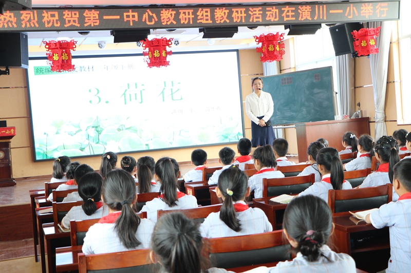 潢川县第一小学举行第一中心教研组活动3.JPG
