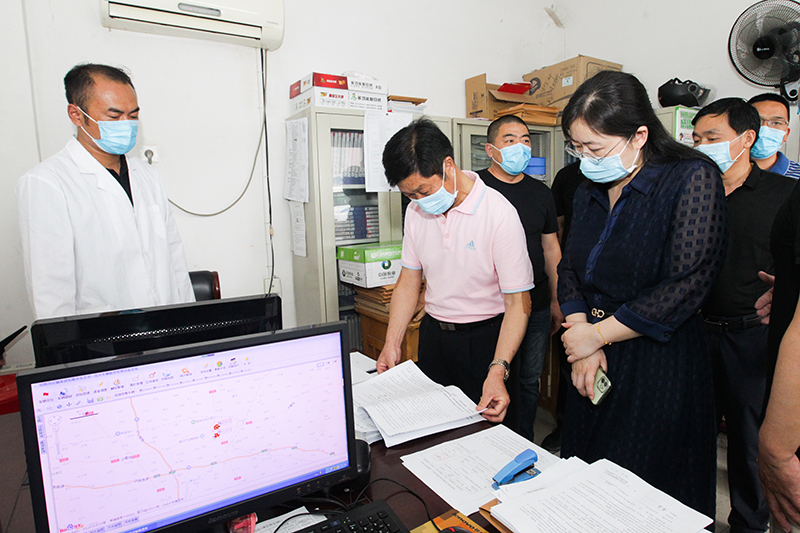 兰恩民带队督导检查端午节期间安全生产和疫情防控工作