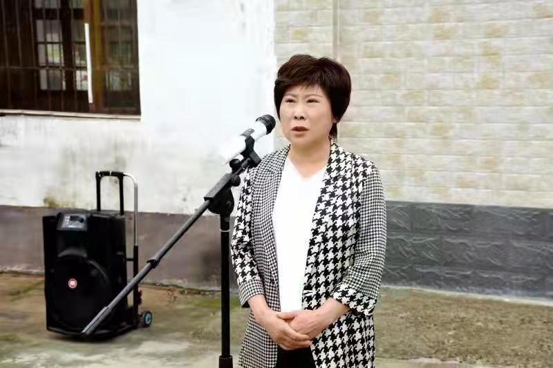 潢川县教体局党组副书记副局长胡煜昊讲话.jpg