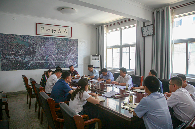 市企业服务第五工作组来潢川开展“万人助万企”帮扶活动