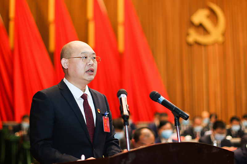 中国共产党潢川县第十三次代表大会开幕